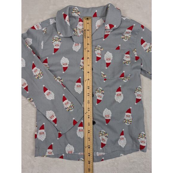 Unisex Kids Santa Christmas Pajama Set Size M (8) - Picture 11 of 14